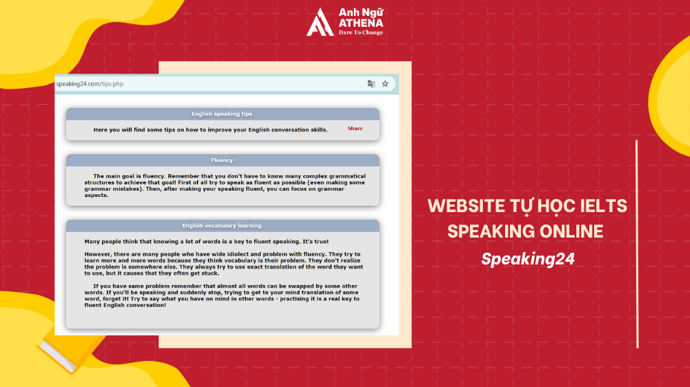 học ielts speaking online